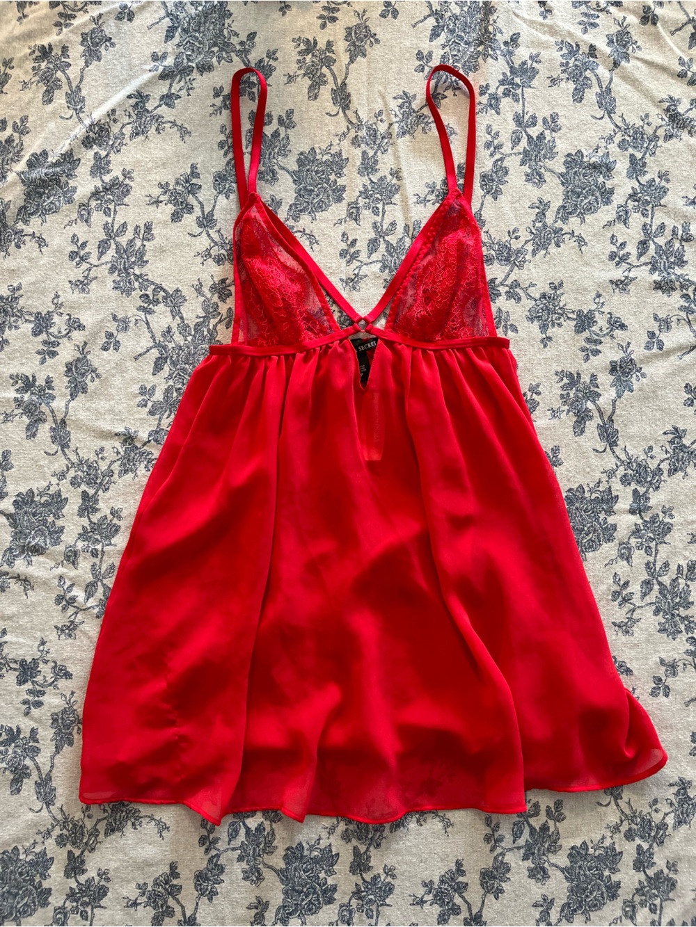 Victoria’s Secret Red Lace Lingerie Camisole